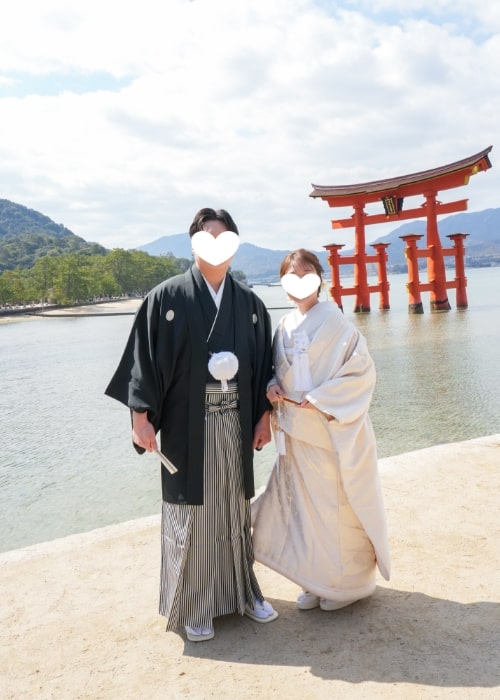 I様&Y様 厳島神社挙式・有もと