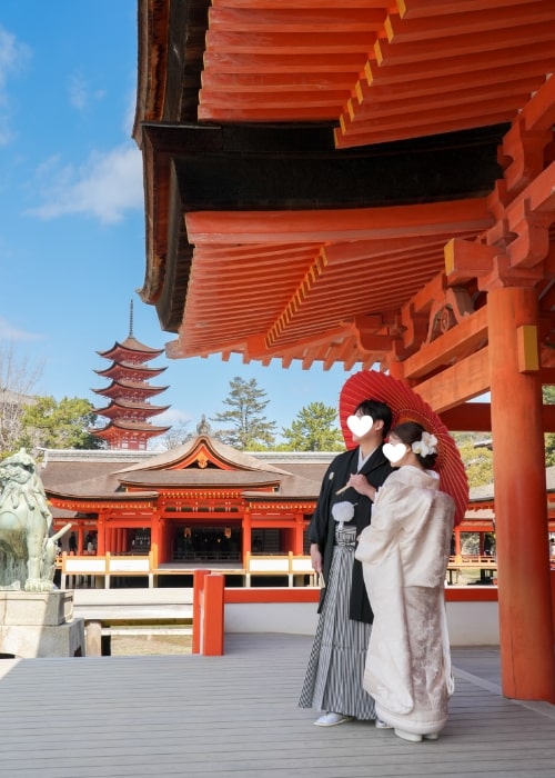 I様&Y様 厳島神社挙式・有もと