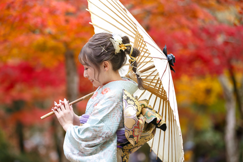 S様 成人式前撮り 宮島ロケ