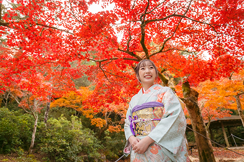 S様 成人式前撮り 宮島ロケ