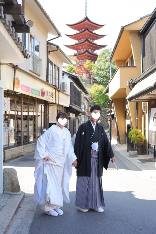 T様&M様 厳島神社挙式・宮島レ・クロ