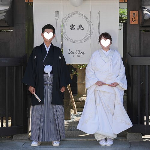 T様&M様 厳島神社挙式・宮島レ・クロ