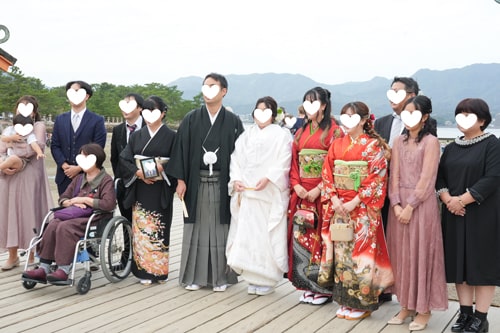 Y様&T様 厳島神社挙式・菊乃家