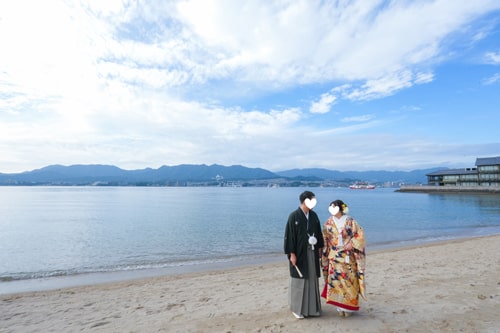 Y様&T様 厳島神社挙式・菊乃家