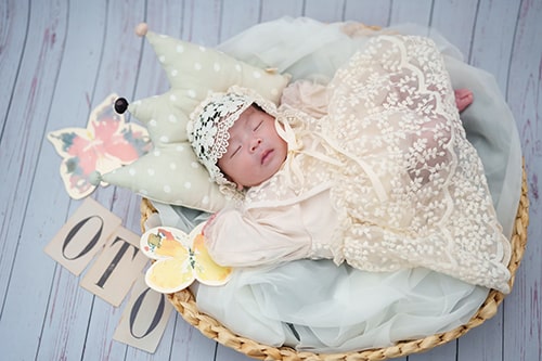 Oちゃんニューボーンフォト