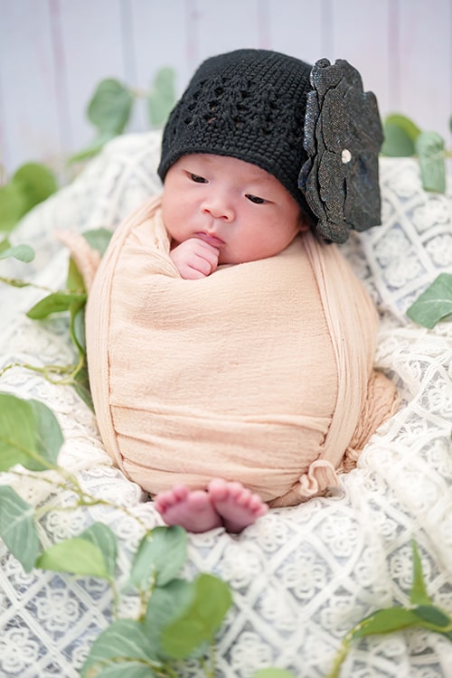 Oちゃんニューボーンフォト