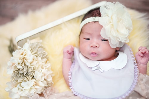 Oちゃんニューボーンフォト