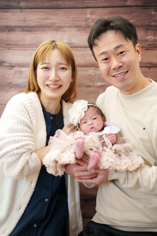 Oちゃんニューボーンフォト