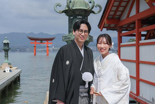 Y様S様 嚴島神社・宮島レクロ