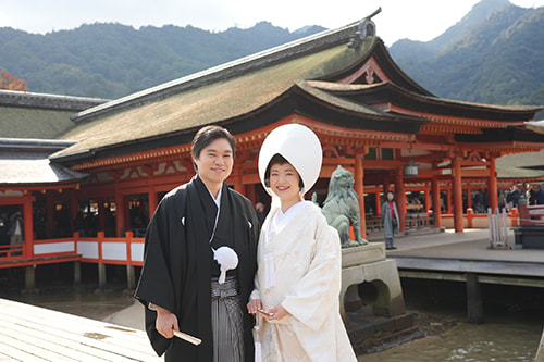Y様H様 嚴島神社・宮島レクロ