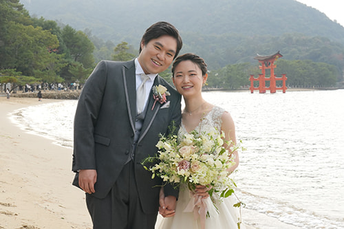 Y様H様 嚴島神社・宮島レクロ