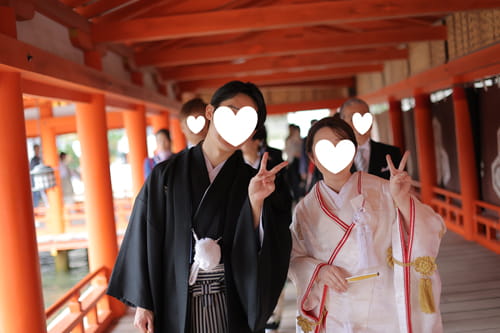 M様＆K様 嚴島神社 挙式のみ