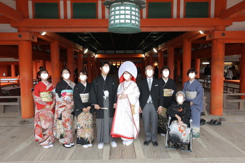 M様＆K様 嚴島神社 挙式のみ