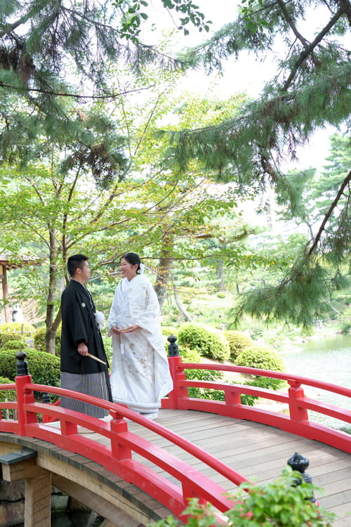 S様 フォト(縮景園~スタジオ)