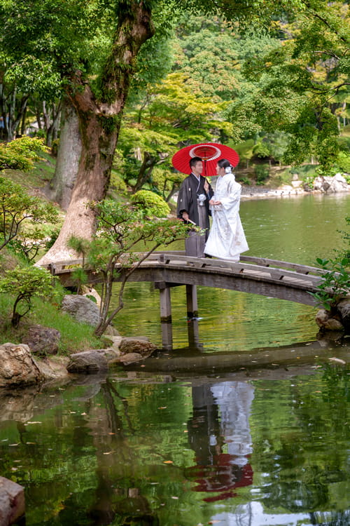 S様 フォト(縮景園~スタジオ)