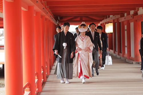 M様&N様 嚴島神社・錦水館