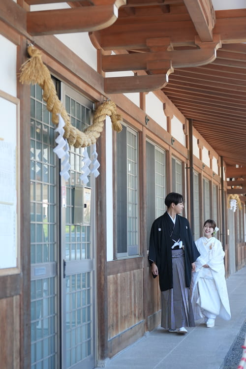 H様&Y様 護国神社挙式