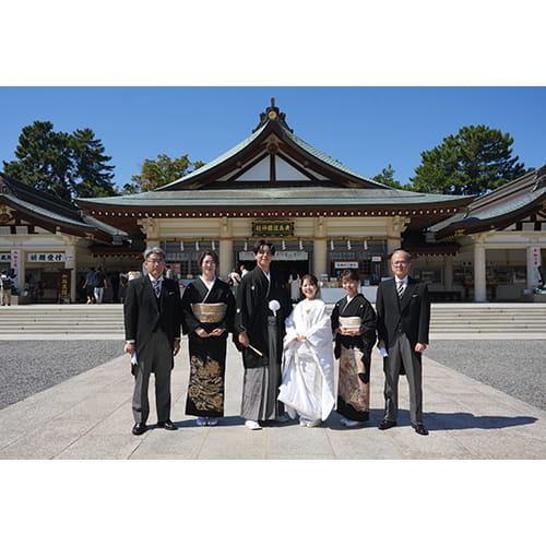 H様＆Y様 護国神社挙式