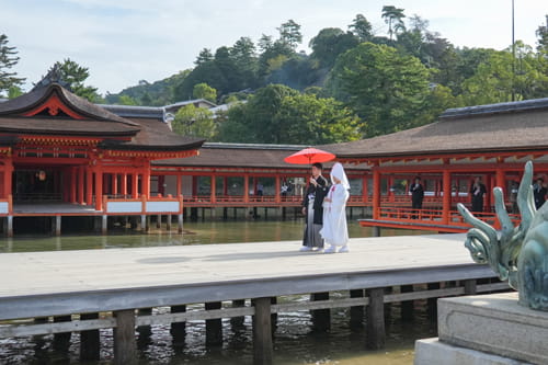D様&H様 嚴島神社・宮島レクロ