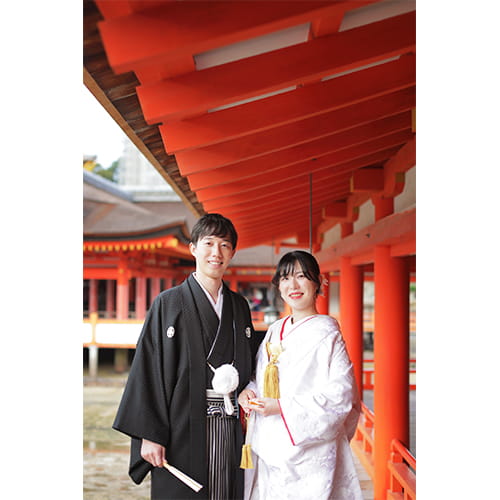 A様＆K様 嚴島神社 挙式のみ