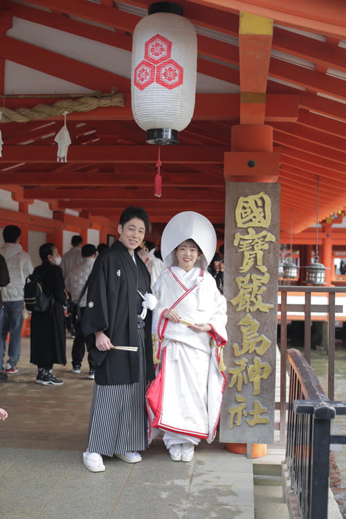 M様＆I様 嚴島神社・錦水館