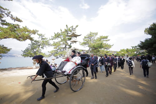 M様＆I様 嚴島神社・錦水館