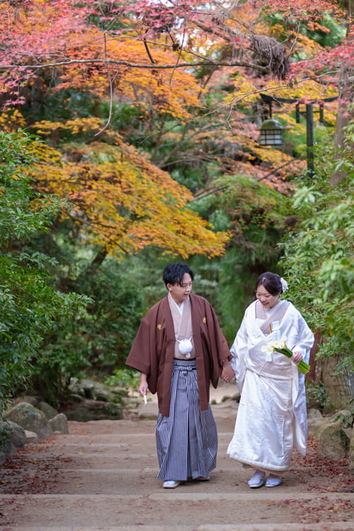 J様&N様 フォト(宮島ロケ)