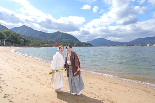 J様&N様 フォト(宮島ロケ)