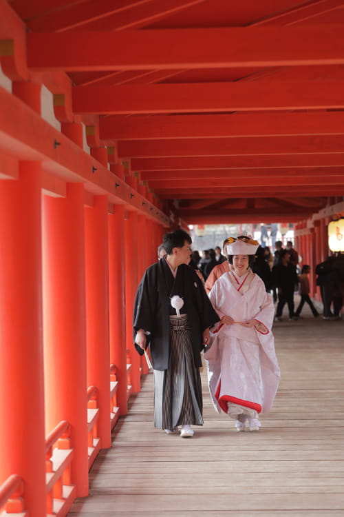 S様&S様 嚴島神社 挙式のみ