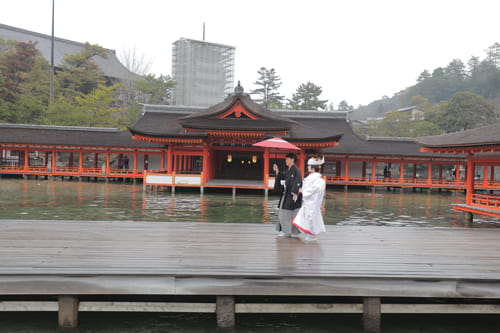 S様&S様 嚴島神社 挙式のみ