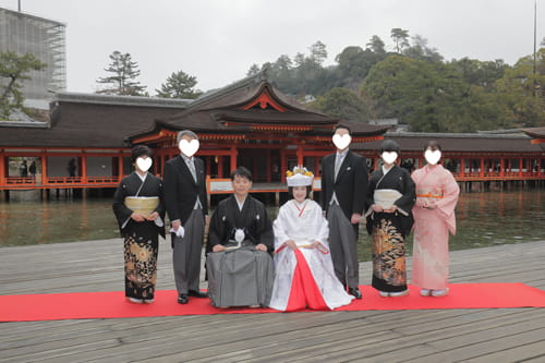 S様&S様 嚴島神社 挙式のみ