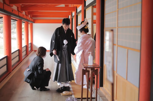 S様&S様 嚴島神社 挙式のみ