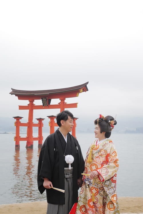 S様&S様 嚴島神社 挙式のみ