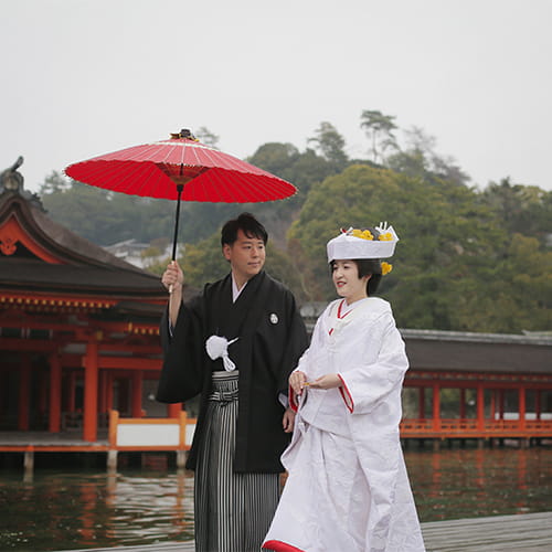 S様＆S様 嚴島神社 挙式のみ