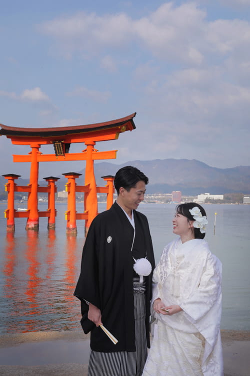 I様&A様 嚴島神社・宮島レクロ