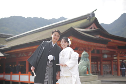 I様&A様 嚴島神社・宮島レクロ