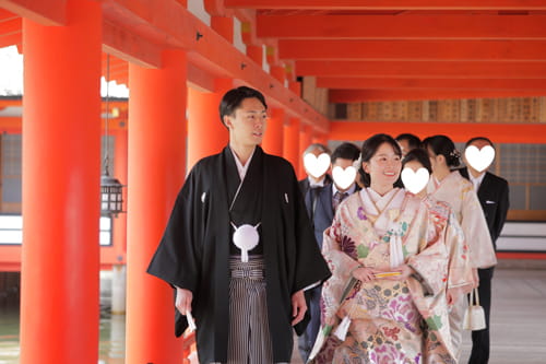 I様&A様 嚴島神社・宮島レクロ