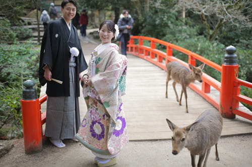 I様&A様 嚴島神社・宮島レクロ