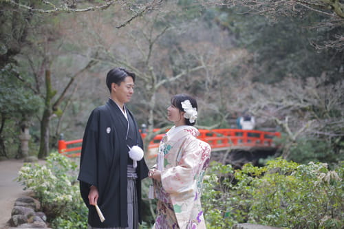 I様&A様 嚴島神社・宮島レクロ