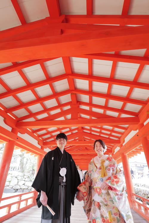 O様&K様 厳島神社 挙式のみ